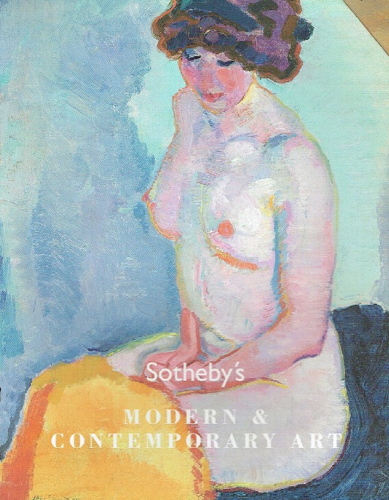 Sothebys December 2007 Modern & Contemporary Art