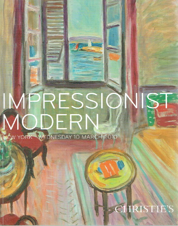 Christies March 2010 Impressionist Modern