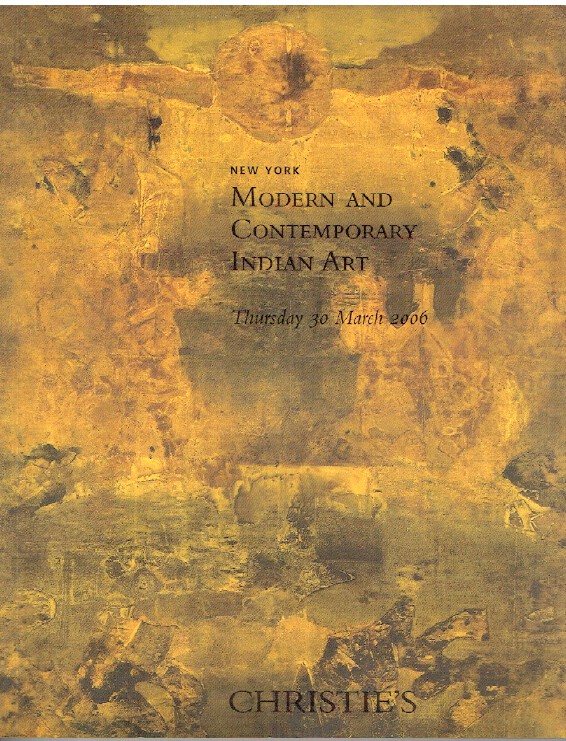 Christies March 2006 Modern & Contemporary Indian Art