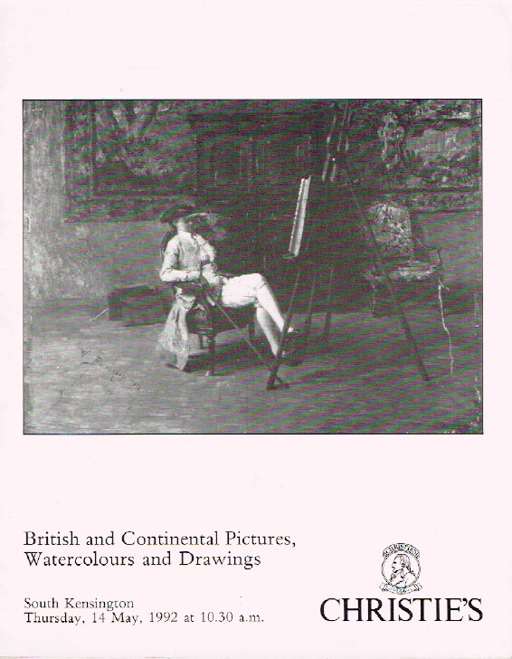 Christies May 1992 British & Continental Pictures, Watercolours & Drawings