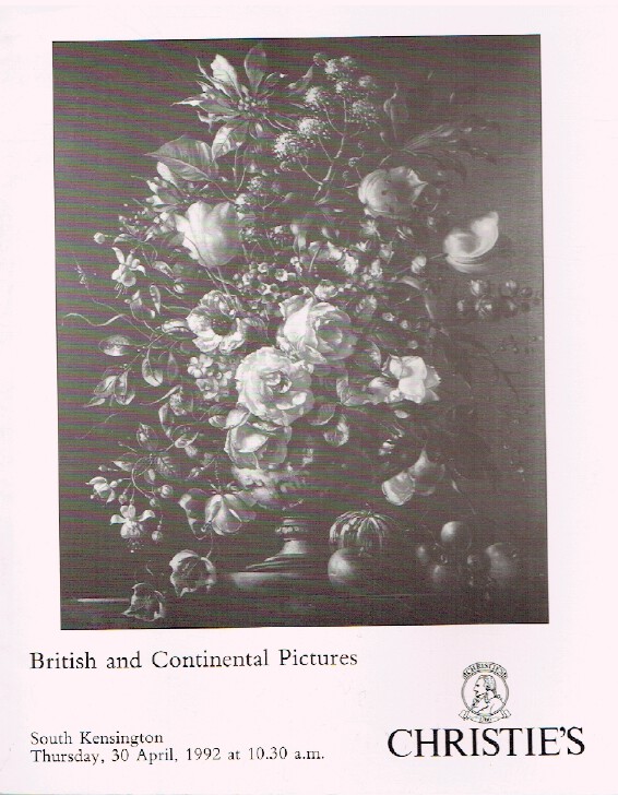 Christies April 1992 British & Continental Pictures