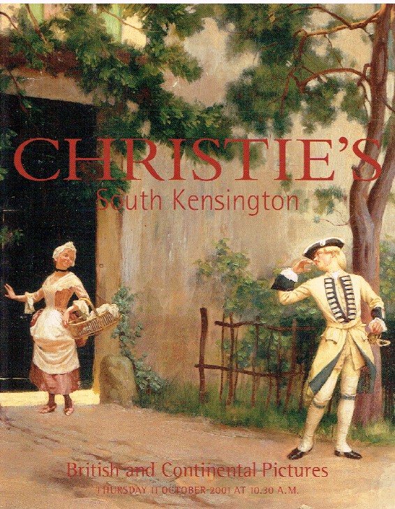 Christies October 2001 British & Continental Pictures