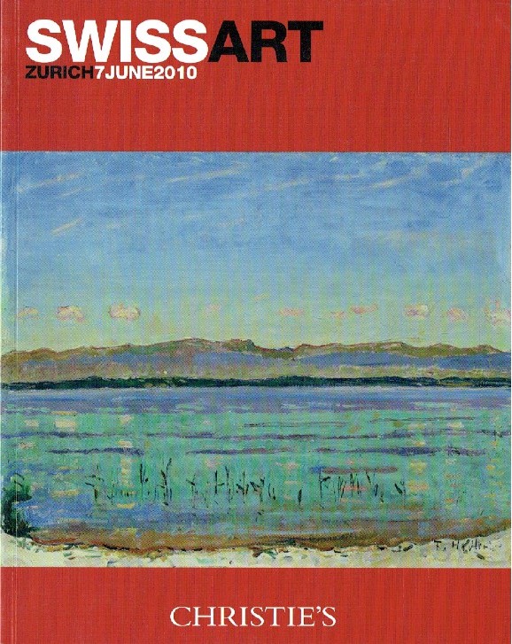 Christies June 2010 Swiss Art