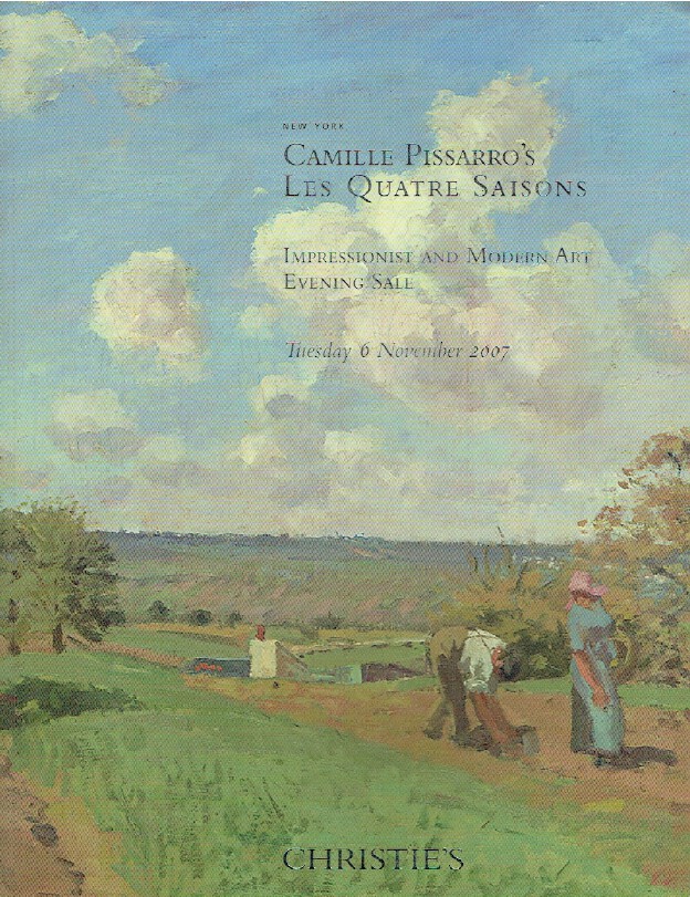 Christies November 2007 Impressionist and Modern Art Camille Pissarro's Les