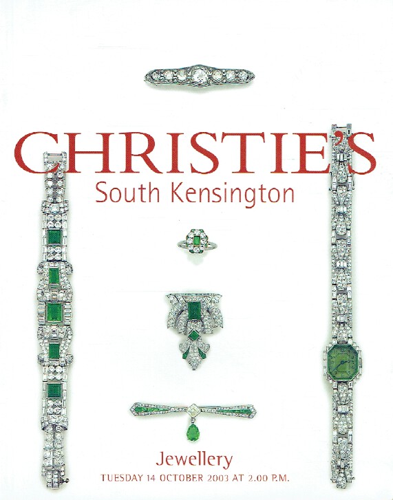 Christies October 2003 Jewellery