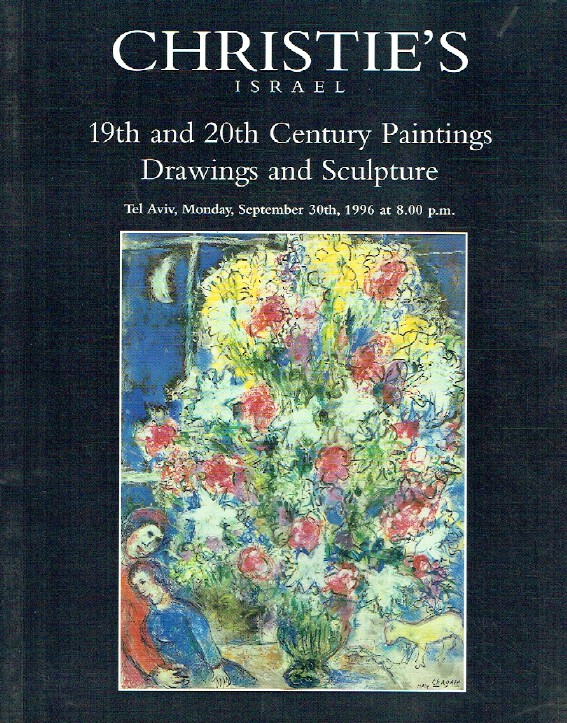 Christies September 1996 19th & 20th Century Paintings, Drawings, Sculpture