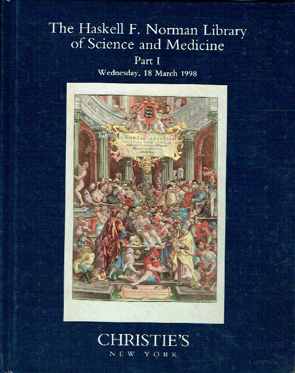 Christies March 1998 Haskell F. Norman Library of Science & Medicine Part-I