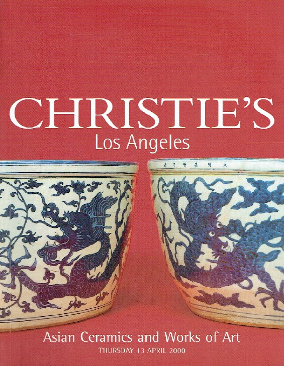 Christies April 2000 Asian Ceramics & Works of Art