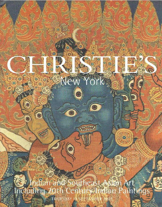 Christies September 2002 Indian & Southeast Asian Art - 20th C Indian Paintings