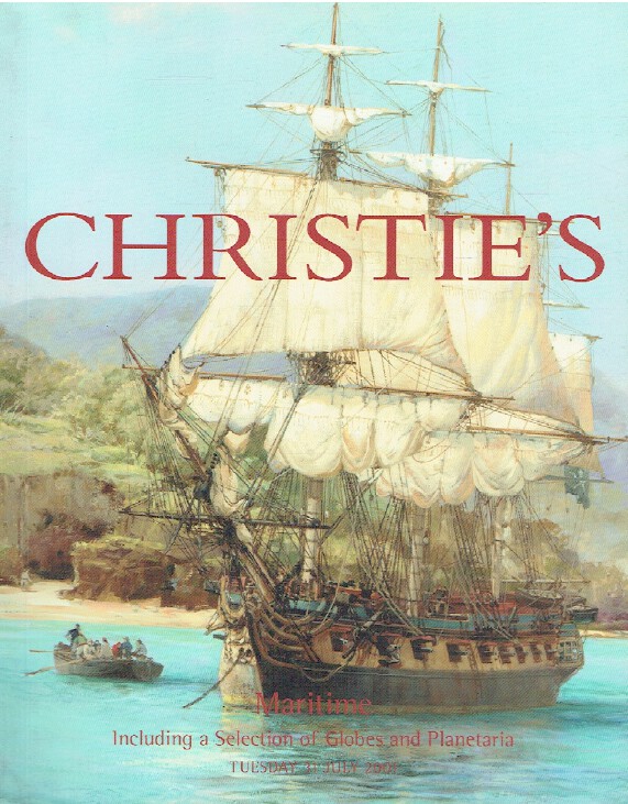 Christies July 2001 Maritime, Globes & Planetaria