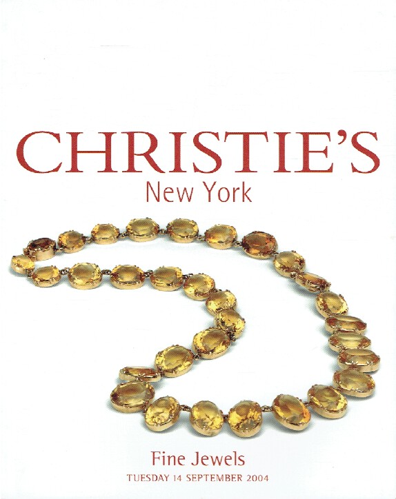 Christies September 2004 Fine Jewels