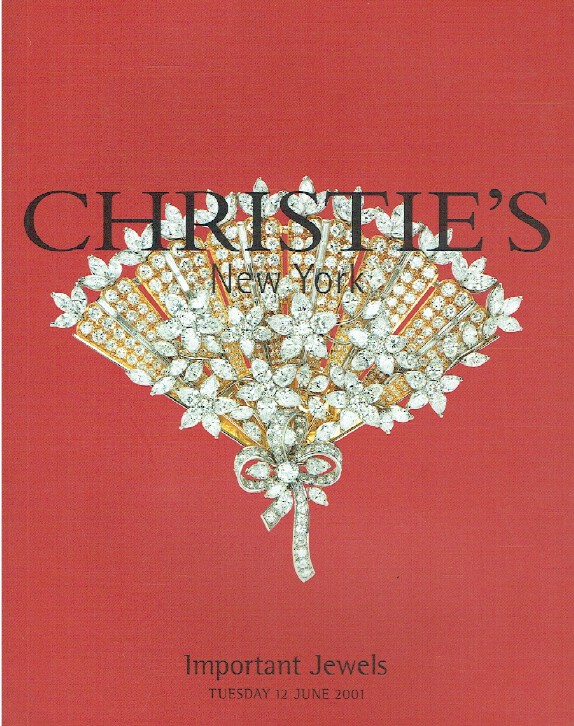 Christies June 2001 Important Jewels