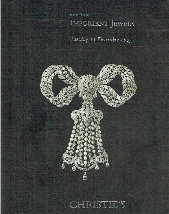 Christies December 2005 Important Jewels