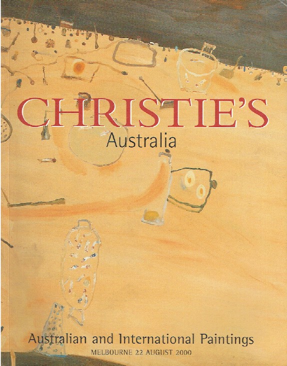 Christies August 2000 Australian & International Paintings