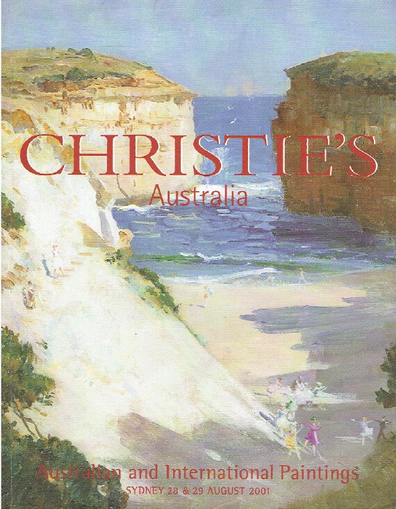 Christies August 2001 Australian & International Paintings