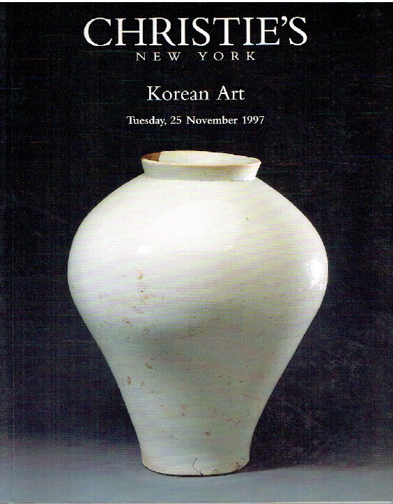 Christies November 1997 Korean Art (Digital only)