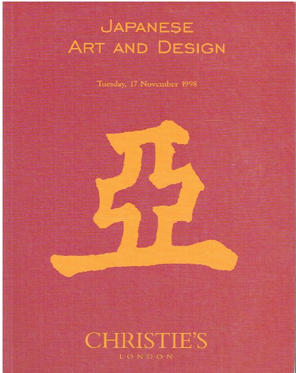 Christies November 1998 Japanese Art and Design