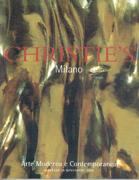 Christies November 2000 Modern and Contemporary Art (Digital only)