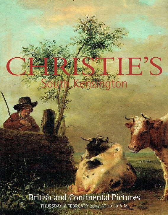 Christies February 2002 British and Continental Pictures