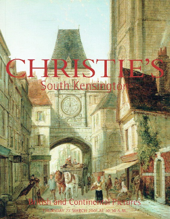 Christies March 2001 British and Continental Pictures