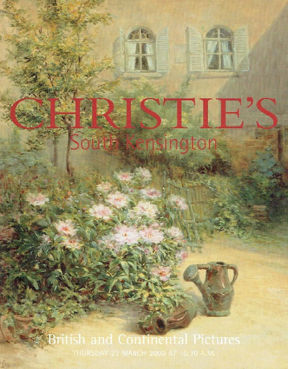 Christies March 2000 British and Continental Pictures