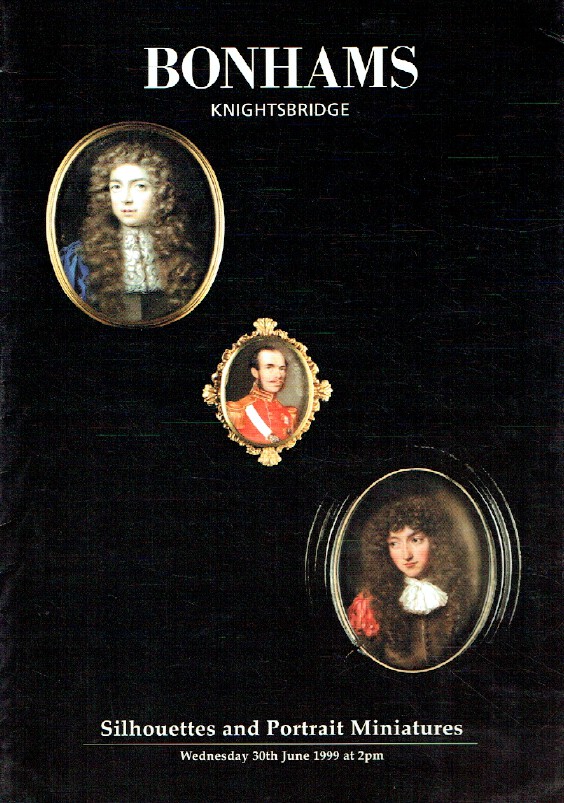 Bonhams June 1999 Silhouettes and Portrait Miniatures