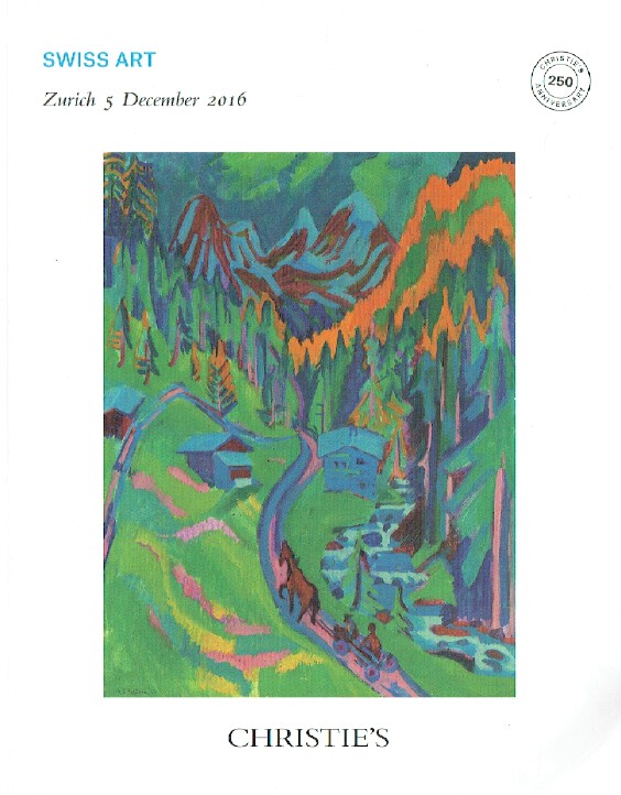 Christies December 2016 Swiss Art