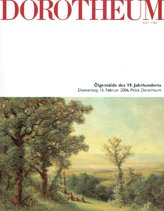 Dorotheum February 2006 19th Century Oil Paintings & Watercolours