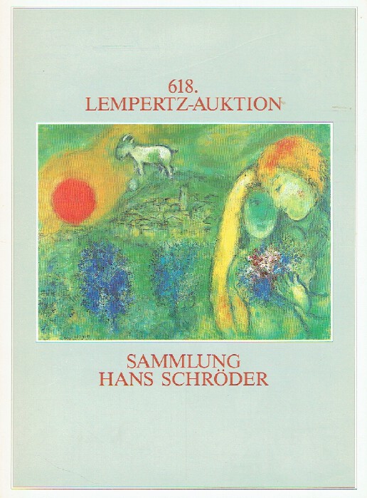 Lempertz November, December 1986 Old Masters & Modern Art