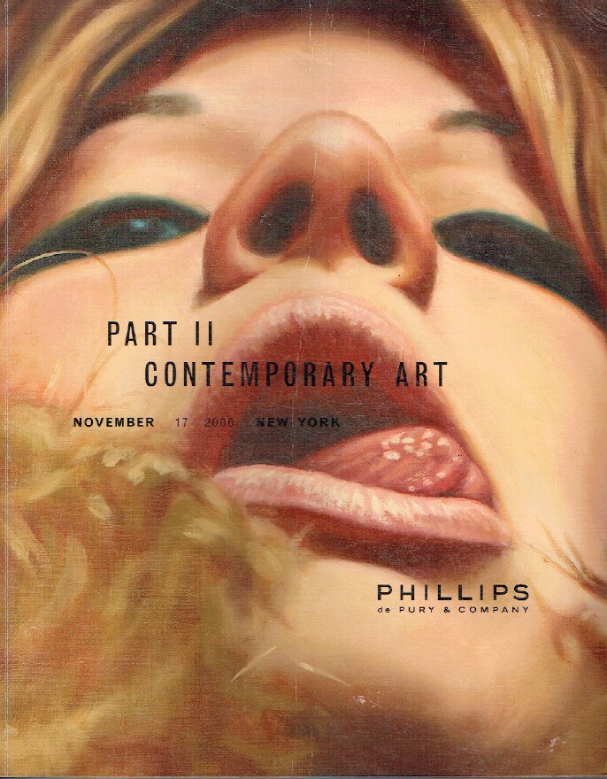Phillips November 2006 Contemporary Art - Part II