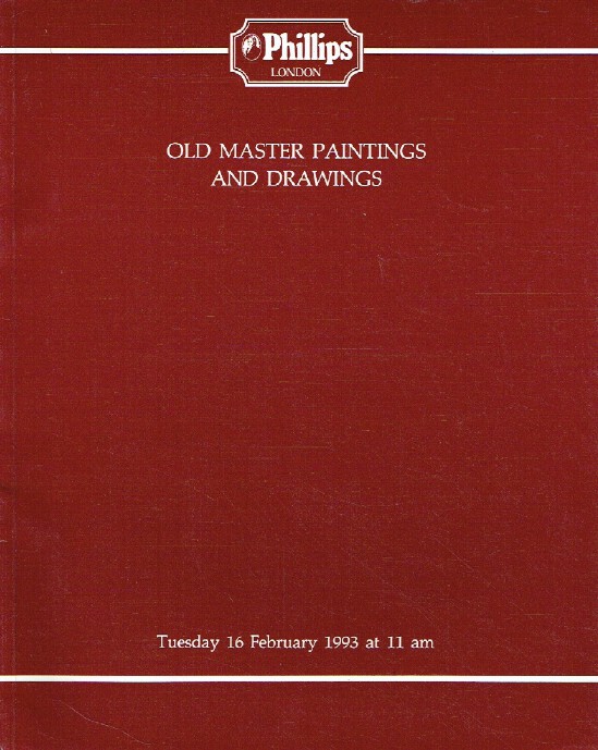 Phillips February 1993 Old Master Paintings & Drawings