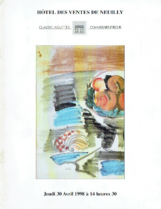 Neuilly April 1998 19th Century & Modern Paintings