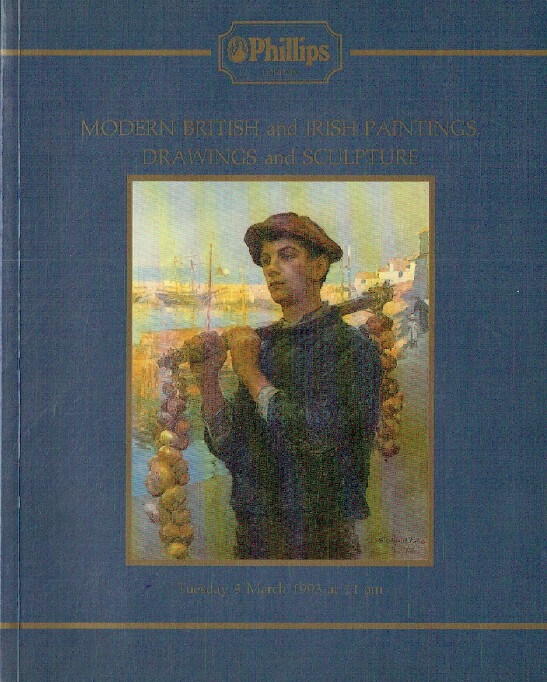 Phillips March 1993 Modern British & Irish Paintings, Drawings and Sculpture