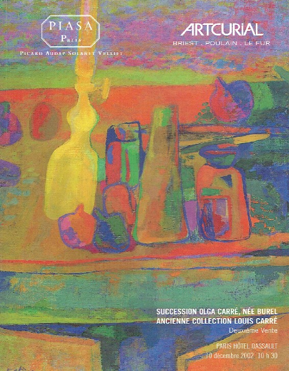 Artcurial & Piasa December 2002 Modern & Contemporary - Louis Carre Collection