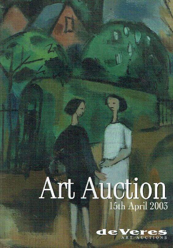 de Veres April 2003 Sale of Art