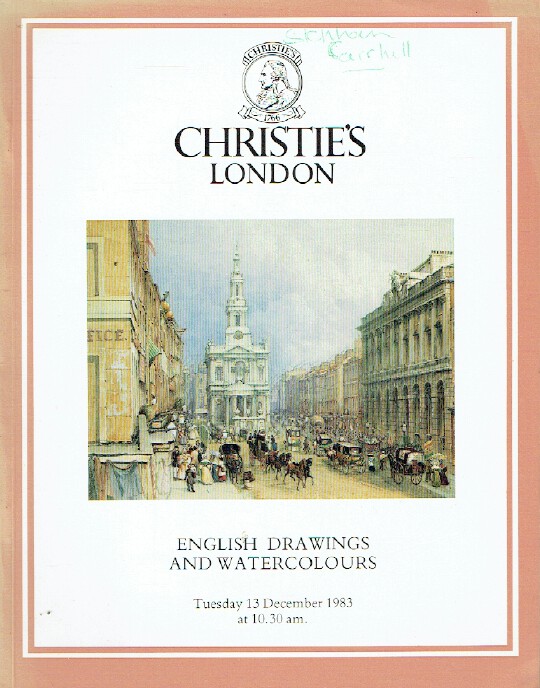 Christies December 1983 English Drawings and Watercolours