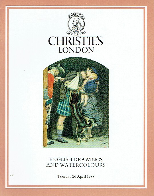 Christies April 1988 English Drawings and Watercolours