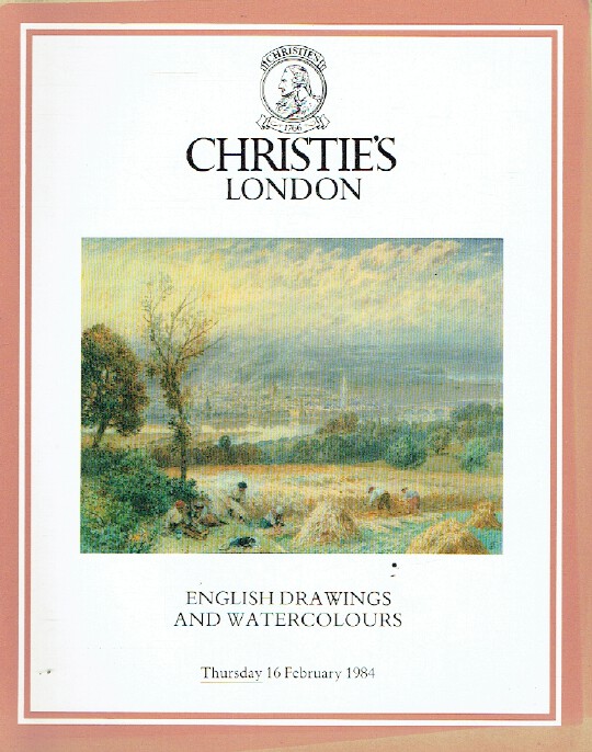 Christies February 1984 English Drawings and Watercolours