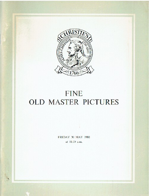 Christies May 1980 Fine Old Master Pictures