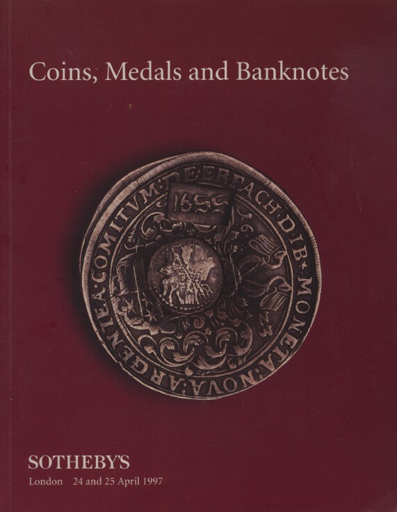 Sothebys 1997 Coins, Medals and Banknotes