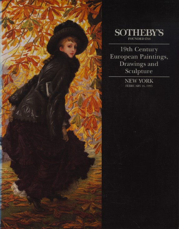 Sothebys 1995 19th C. European Paintings, Drawings & Sculpture