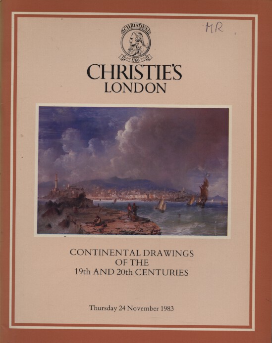 Christies 1983 Continental Drawings of the 19th & 20th Centuries