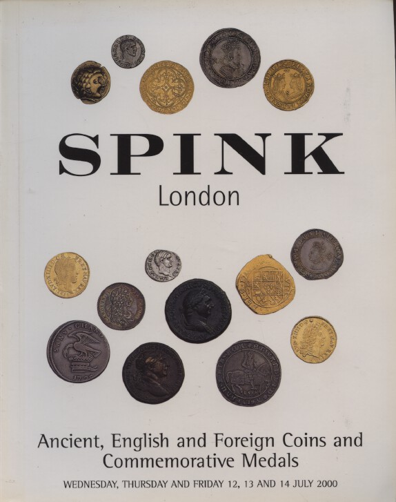 Spink July 2000 Ancient, English & Foreign Coins, Medals (Digital Only)