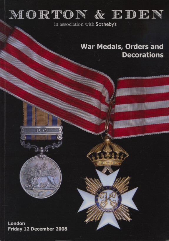 Morton & Eden December 2008 War Medals, Orders and Decorations (Digital only)