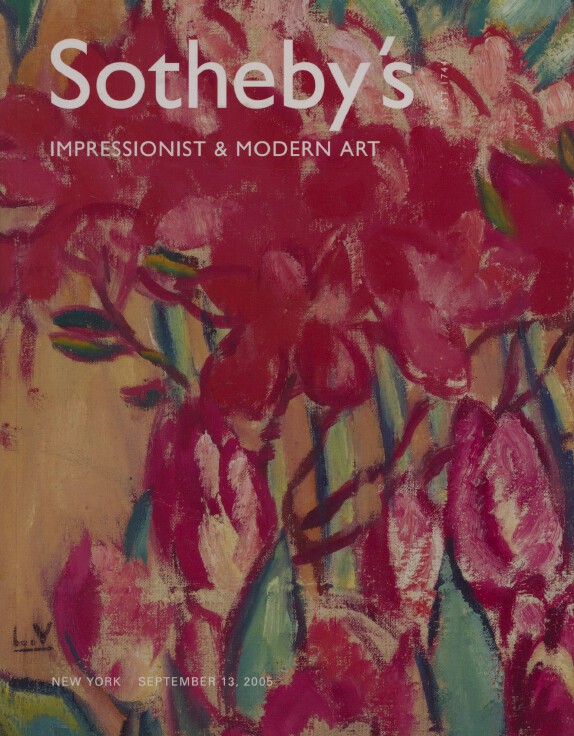 Sothebys September 2005 Impressionist & Modern Art