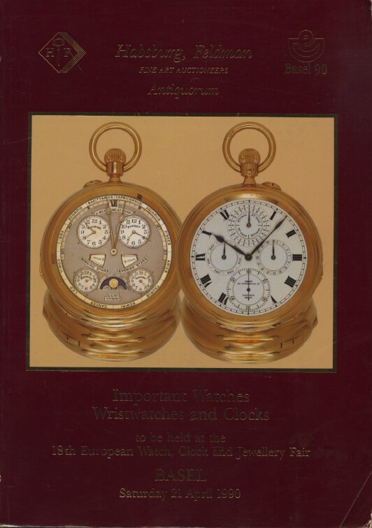 Habsburg 1990 Important Watches, Clocks & Wristwatches